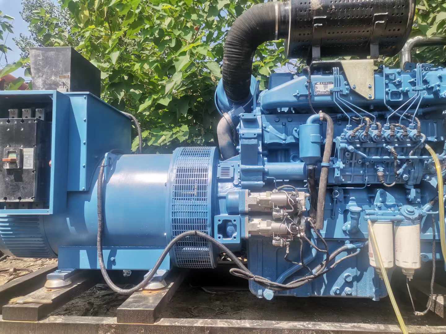 桑珠孜详细说明降低 800kW 柴油发电机输出电流波动的方法